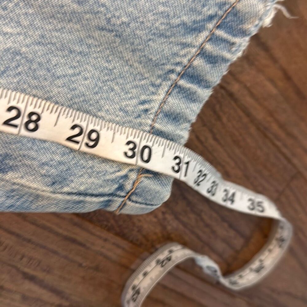 Zara high rise baggy cargo wide leg jeans size 8 - Picture 5 of 13